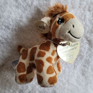 🆕️ Precious Moments Raffie the Giraffe 5" Plush Toy Rattle - Baby Gift Boy Girl